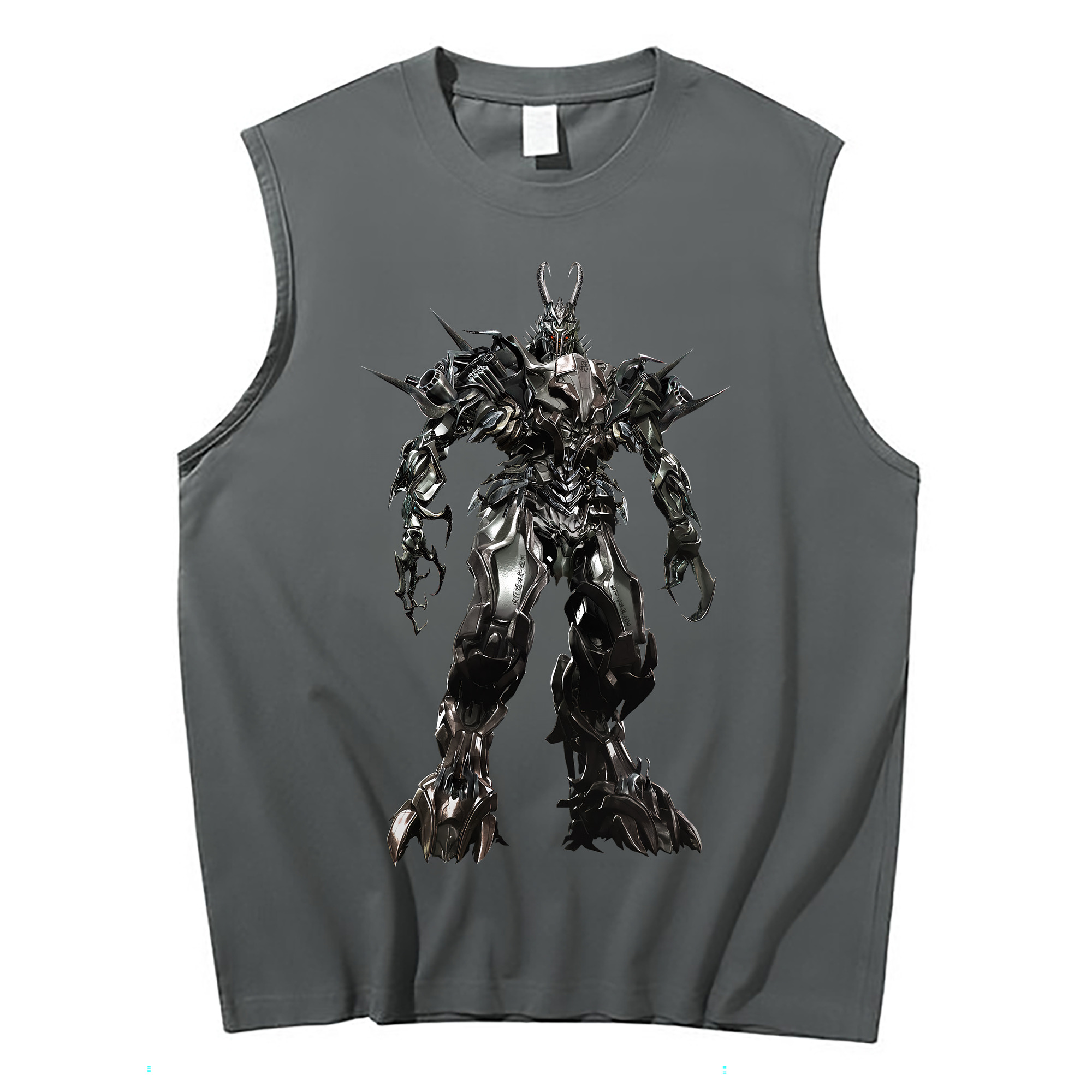 （画像用） Transformers トランスフォーマー コットン100％タンクトップ（フロントプリント）
